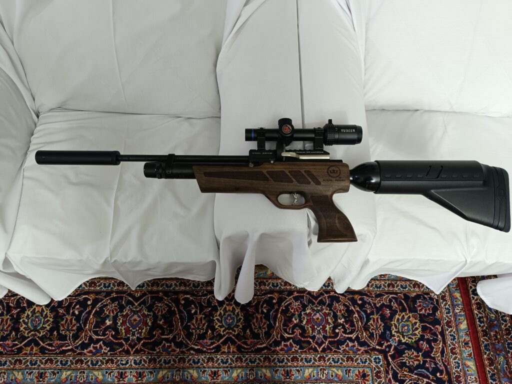 تفنگ کرال ترکیه ای مدل NP_02.دوریبن فوق حرفه ای .کپسول ۹لیتری و تمام لوازم جانبی