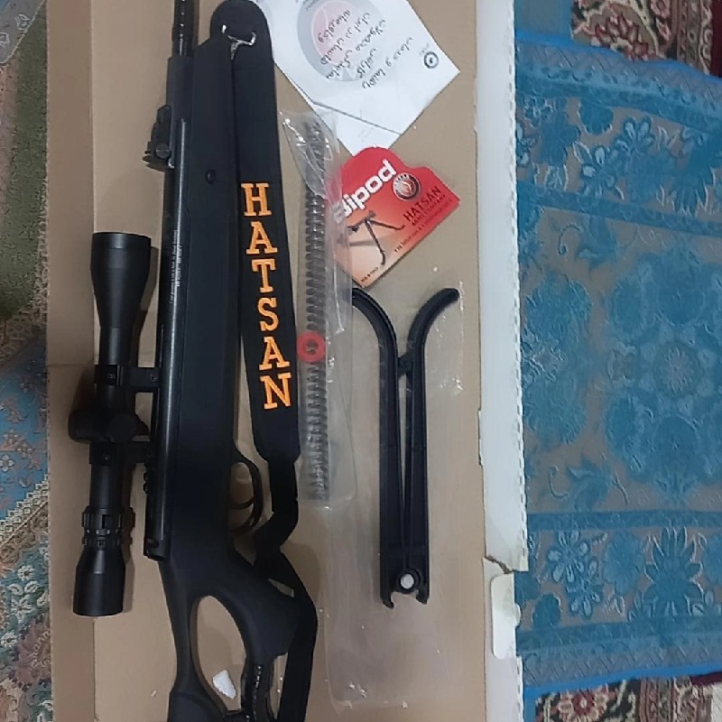 تفنگ بادی هاتسان ۱۱۰۰ در حد خشک