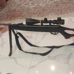 اسلحه شکاری هاتسان مدل۱۱۰۰ترک مشکی