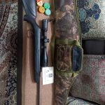 تفنگ بادی کرال با دوربین کامت وکاور