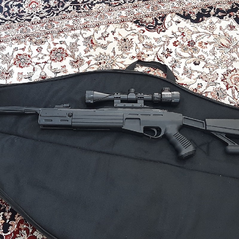 تفنگ بادی5.5هاتساندر حد اصلی با دوربین