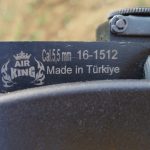 تفنگ بادی 5,5سالم و قدرتمند مارک AIrkIng ساخت ترکیه