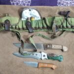 کمربندفطارفشنگ وچاقوی شکارمتنوع