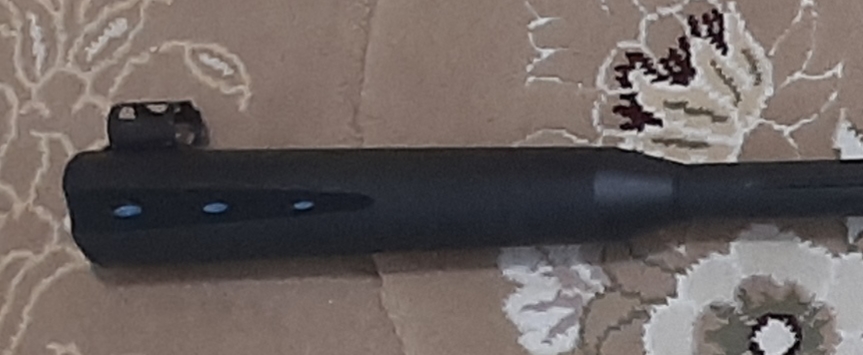 تفنگ بادی ۵/۵ در حد نو استفاده نشده