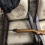 تفنگ بادی ۴.۵ قدیمی و تمیز