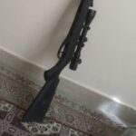 تفنگ بادی ۵/۵ در حد نو با دوربین حرفه‌ای گامو