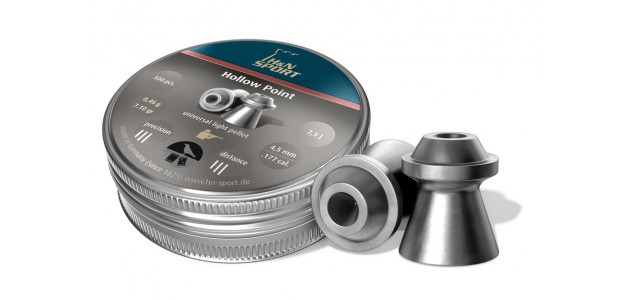 ساچمه سر حفره‌دار (Hollow Point)