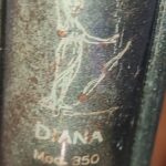 تفنگ بادی دیاناپنتر350اصلی تمام متعلقات روش اصلی بدون حتی یباربازیاتعمیرشود. باکارکردپاین