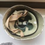 کلاه زد گلوله دوره جنگ جهانی دوم عتیقه