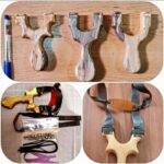 تیرکمون چوبی دست ساز