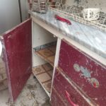 کابینت جای گاز و جای ظرف شویی
