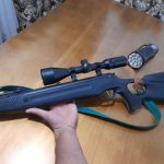 تفنگ بادی هانتر ۳۰۱ بادوربین گامو