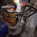 چاله کن بنزینی وکم صدا